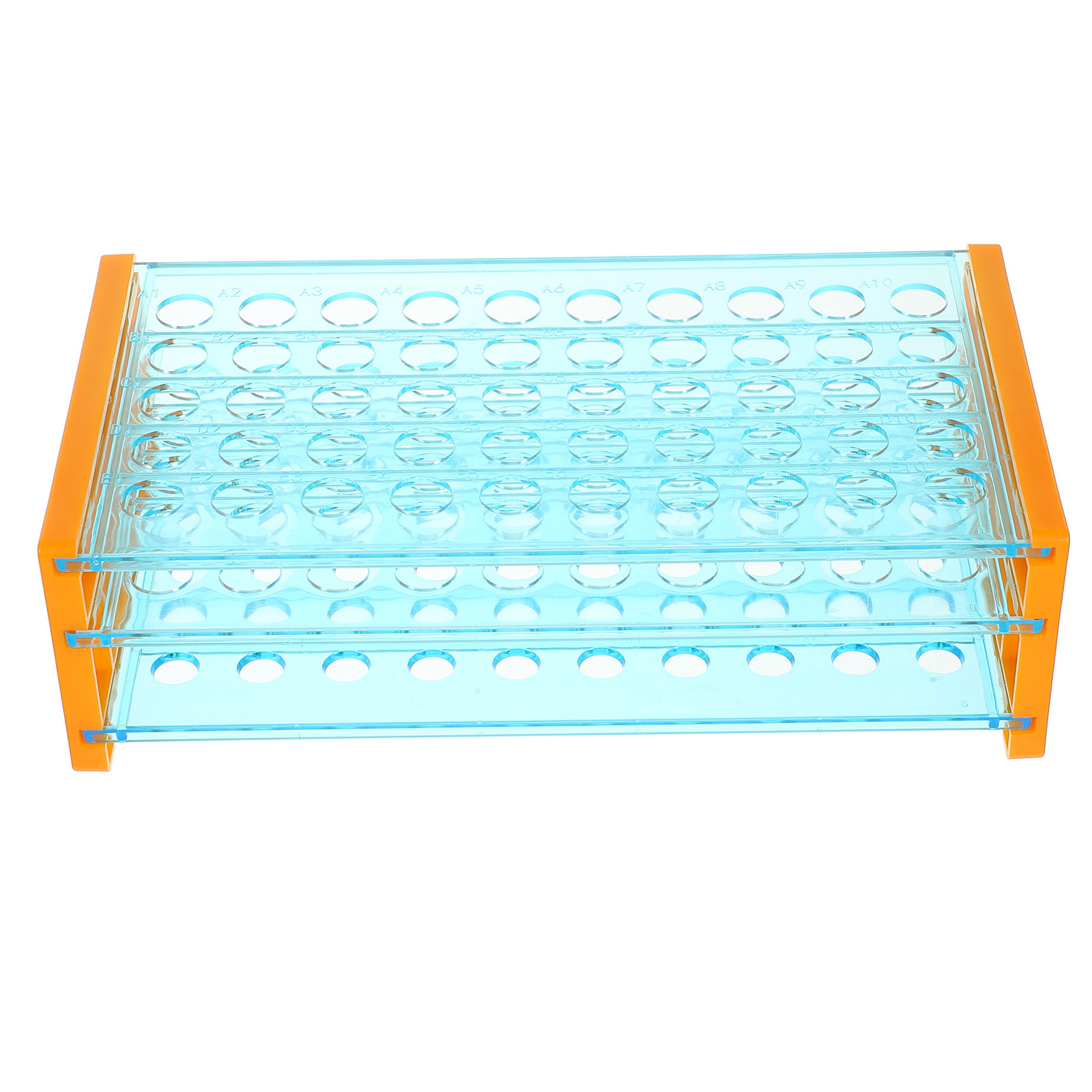 Centrifuge Tube Rack - Zware kunststof reageerbuisstandaard met 50 gaten