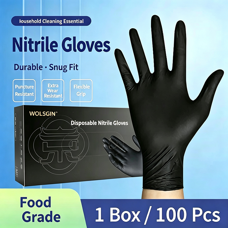 Disposable Gloves Nitrile - Wegwerphandschoenen van nitril, geschikt voor gebruik