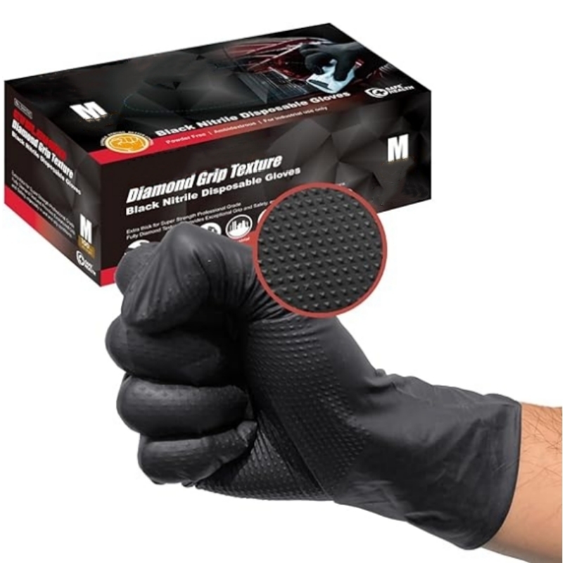 8 Mil Heavy Duty Zwarte Nitril - Disposable Gloves Nitrile recensie en prijs