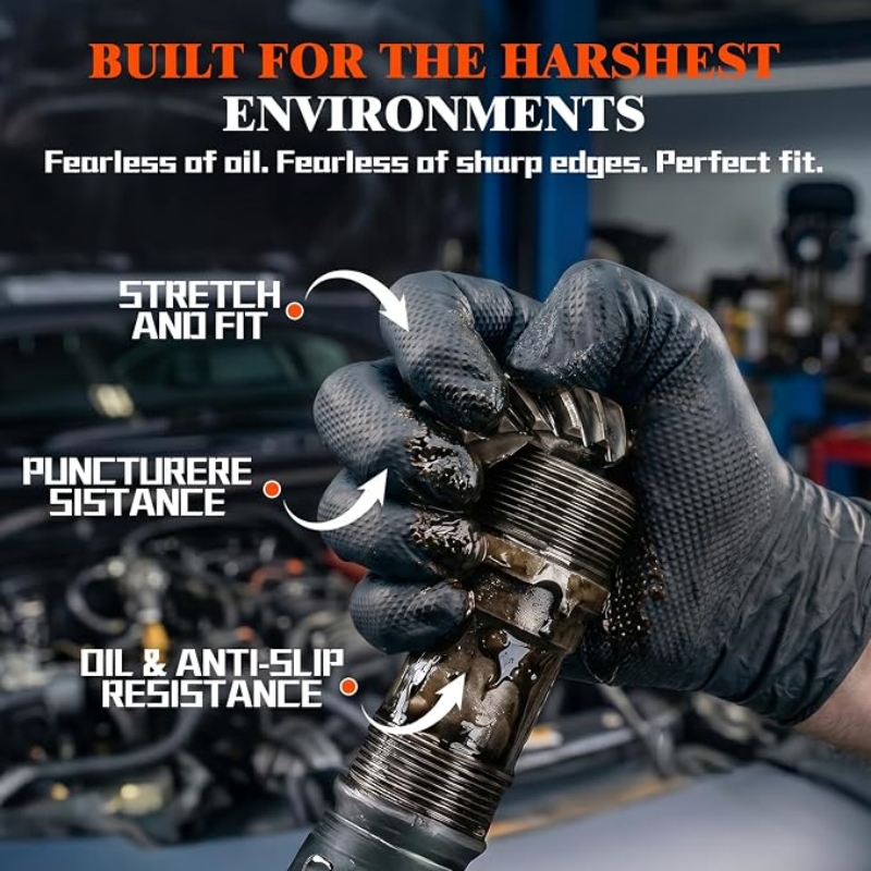 8 Mil Heavy Duty Industriële O - Disposable Gloves Nitrile recensie en prijs