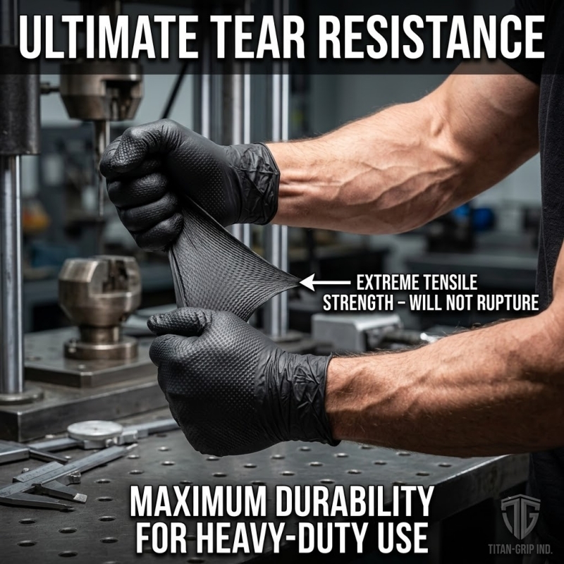 Zware zwarte industriële nitri - Disposable Gloves Nitrile recensie en prijs