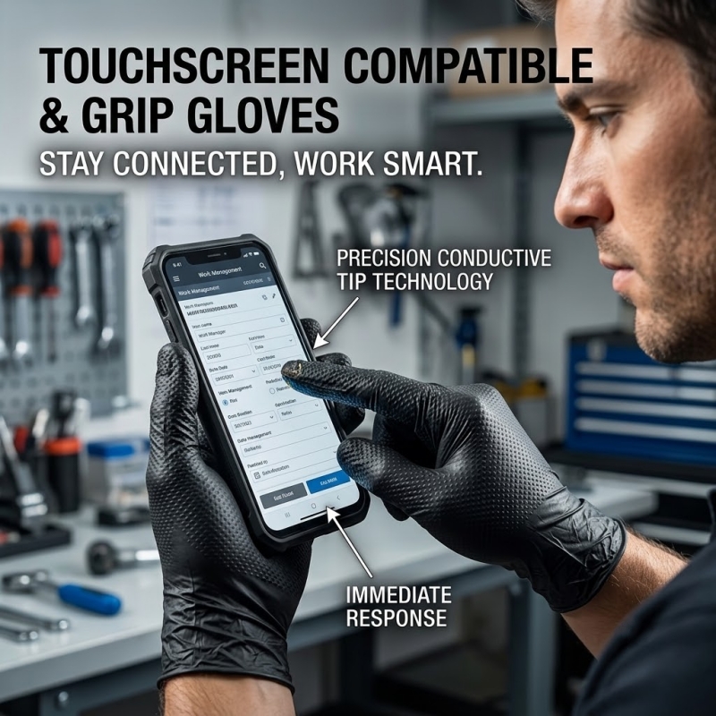 Zware zwarte industriële nitri - Disposable Gloves Nitrile recensie en prijs