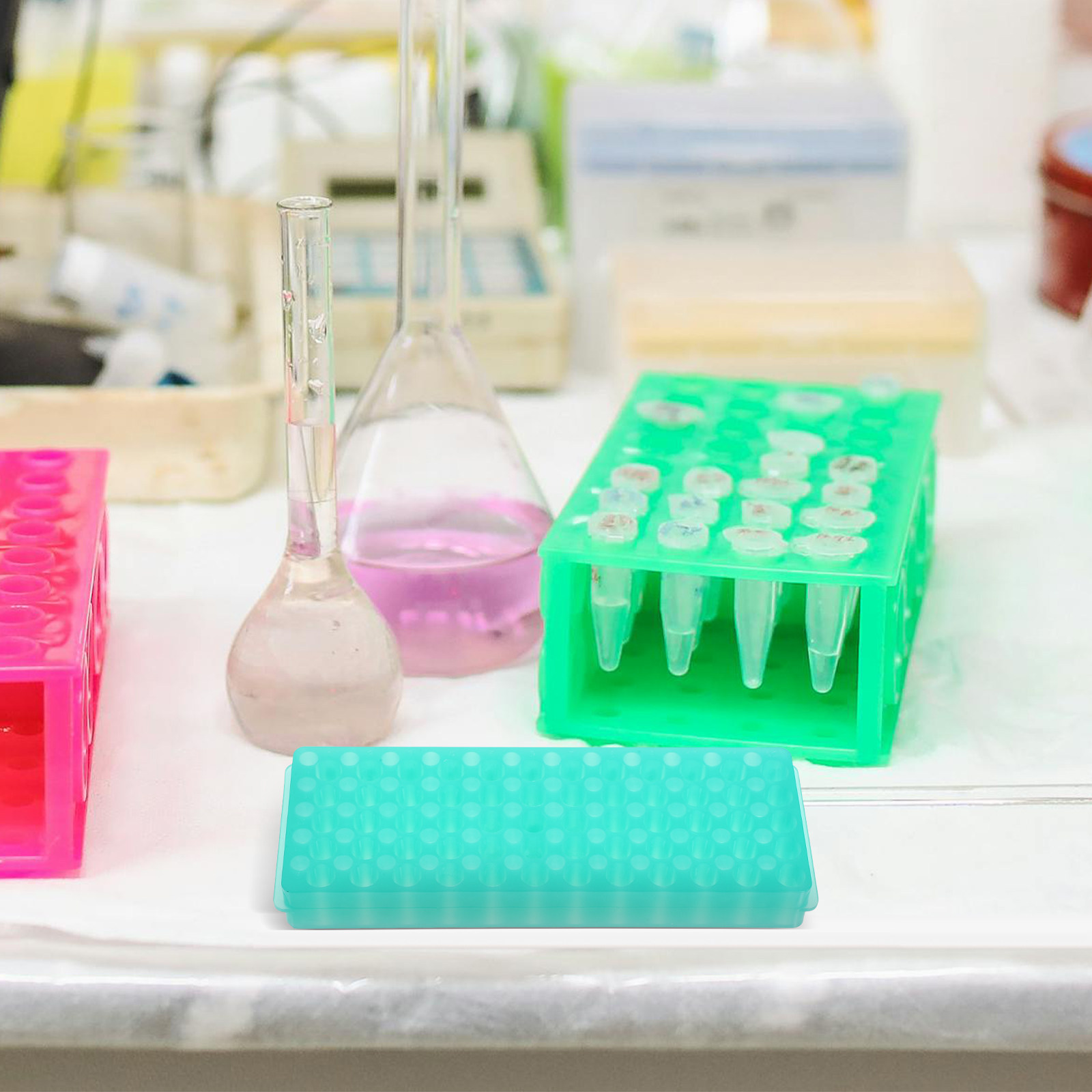 2 stuks reageerbuisstandaard,  - Centrifuge Tube Rack recensie en prijs