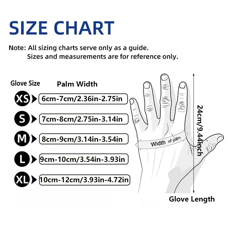 20/50/100 Stuks Wegwerp Zwarte - Disposable Gloves Nitrile recensie en prijs